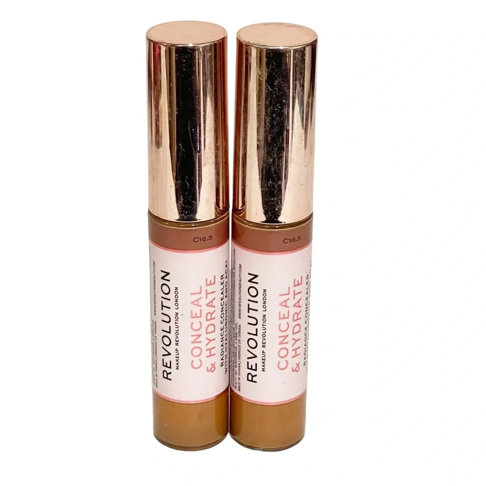 Makeup REVOLUTION‎ C16.5-CONCEAL & HYDRATE Radiance CONCEALER 0.45 oz Beauty